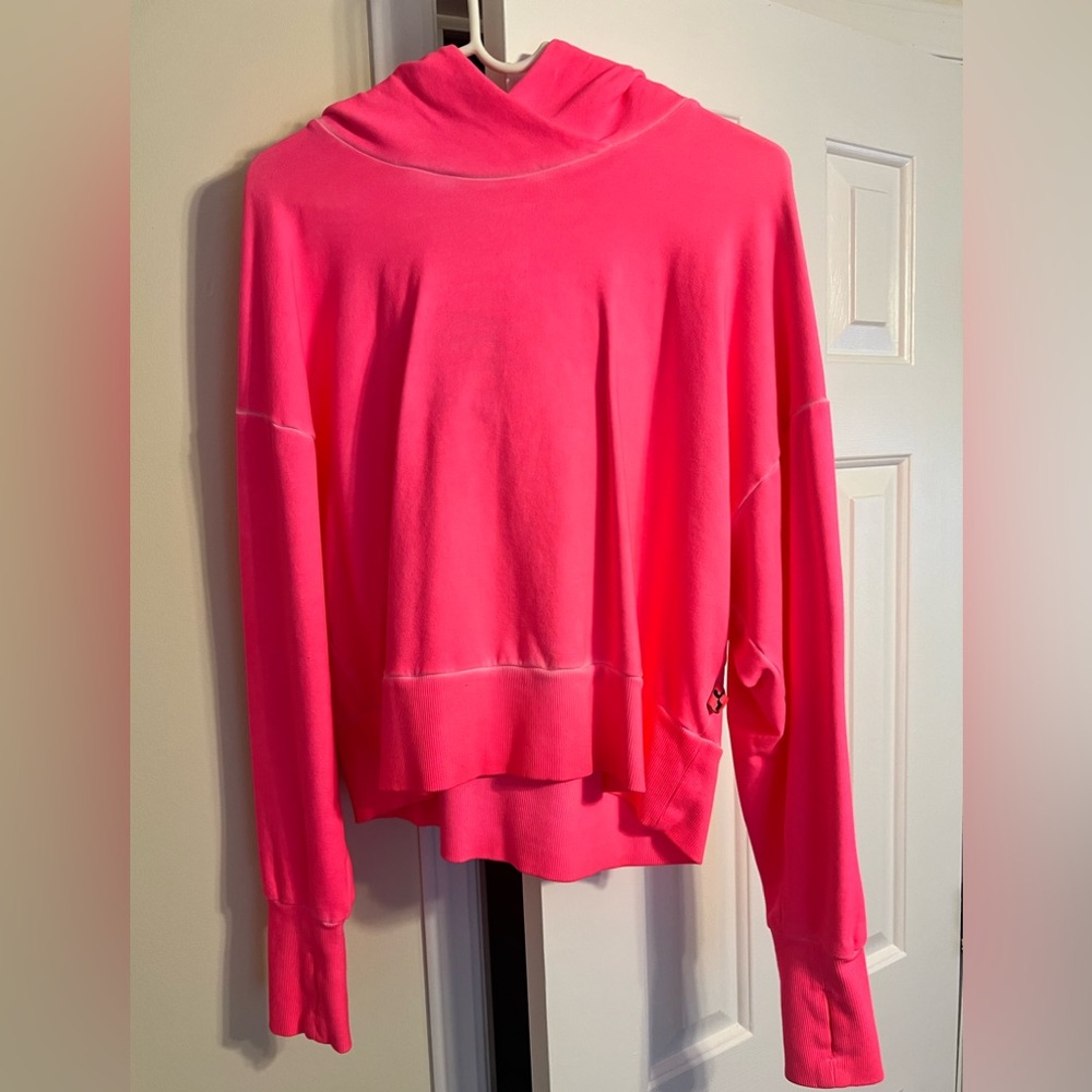 Pink hoodie
